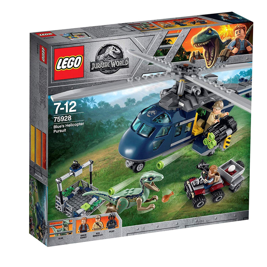 LEGO Jurassic World Blue's Helicopter Chase Cool 75928 – Retired & Sealed