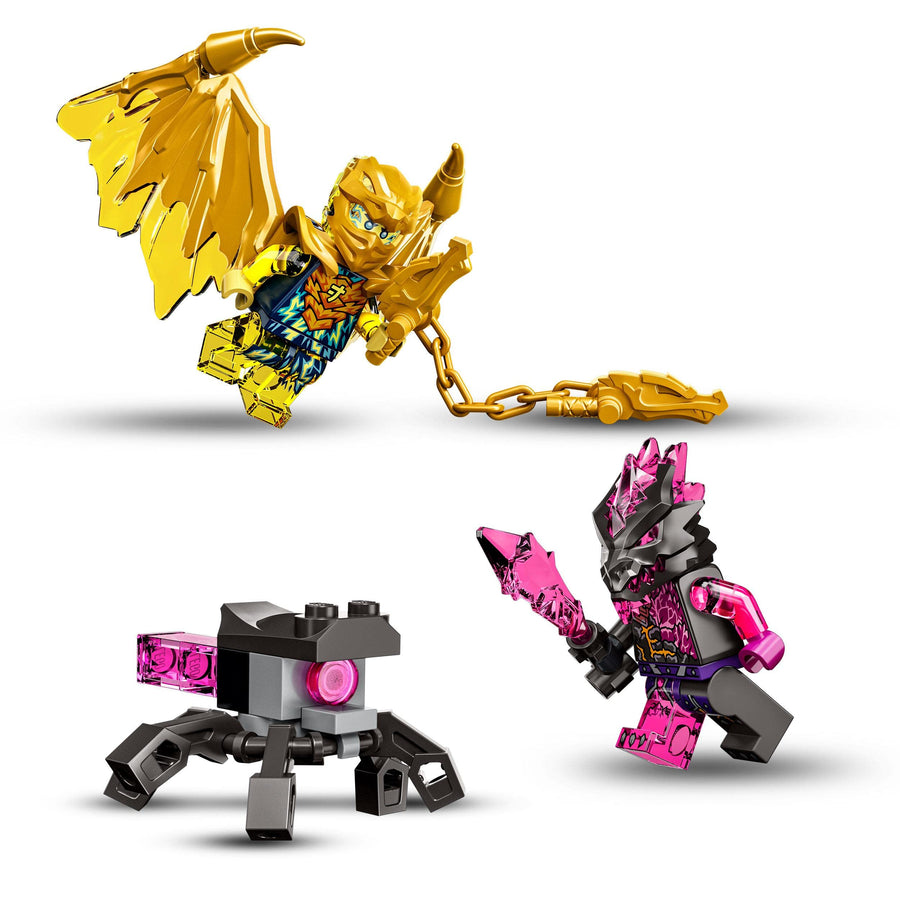 LEGO NINJAGO Jay's Golden Dragon Set, Toy Motorbike 71768 – Retired & Sealed