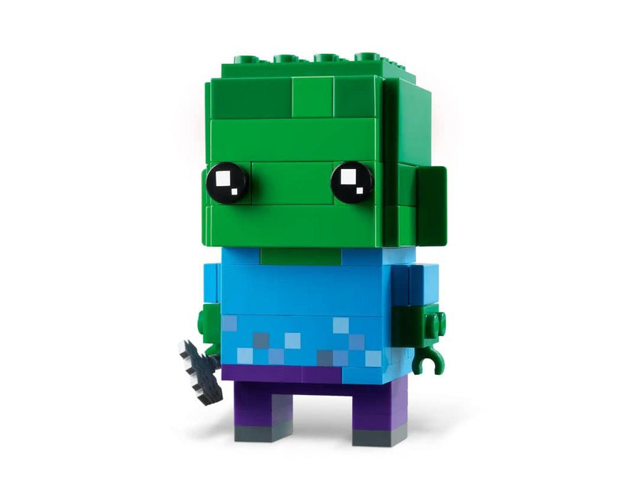 LEGO BrickHeadz Minecraft Zombie Build This Iconic 40626 – Retired & Sealed