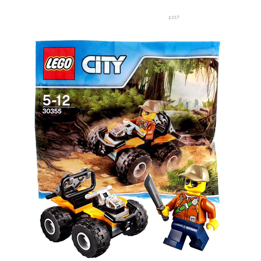 LEGO City Jungle Quad 30355 – Retired & Sealed