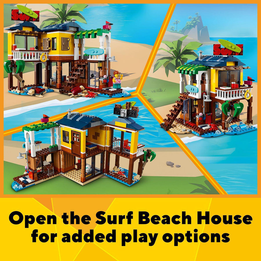 LEGO Creator 3 in 1 Surfer Beach House 31118 – Retired & Sealed