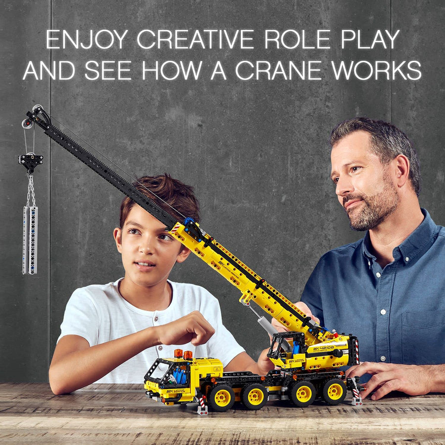 LEGO Technic Mobile Crane Truck Toy, Construction 42108 – Retired & Sealed