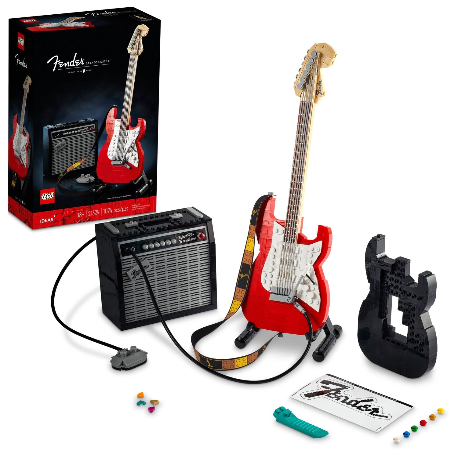 LEGO Ideas 21329 Fender Stratocaster - sealed box front