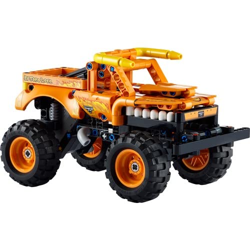 LEGO Technic Monster Jam El Toro Loco 2 in 1 Pull Back 42135 – Retired & Sealed