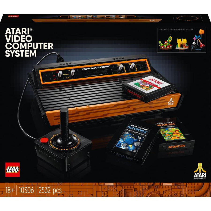 LEGO Icons Atari 2600, Maquette a Construire, Console 10306 – Retired & Sealed
