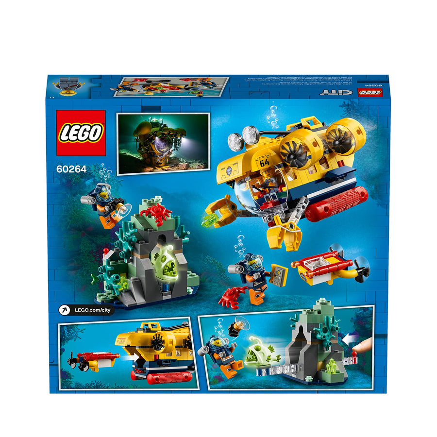 LEGO City Oceans Ocean Exploration Submarine 60264 – Retired & Sealed
