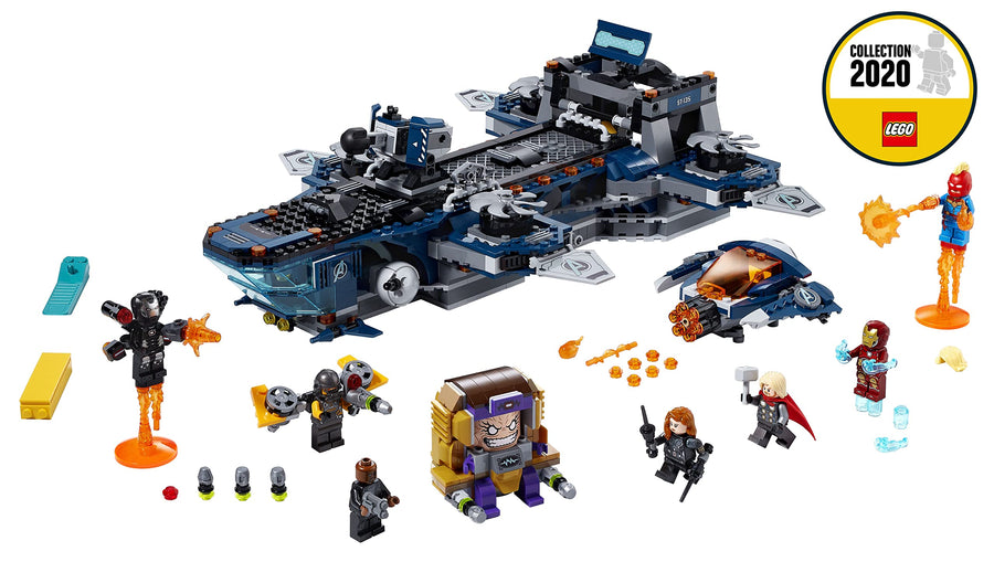 LEGO Marvel Avengers Helicarrier Toy with Iron Man, 76153 – Retired & Sealed