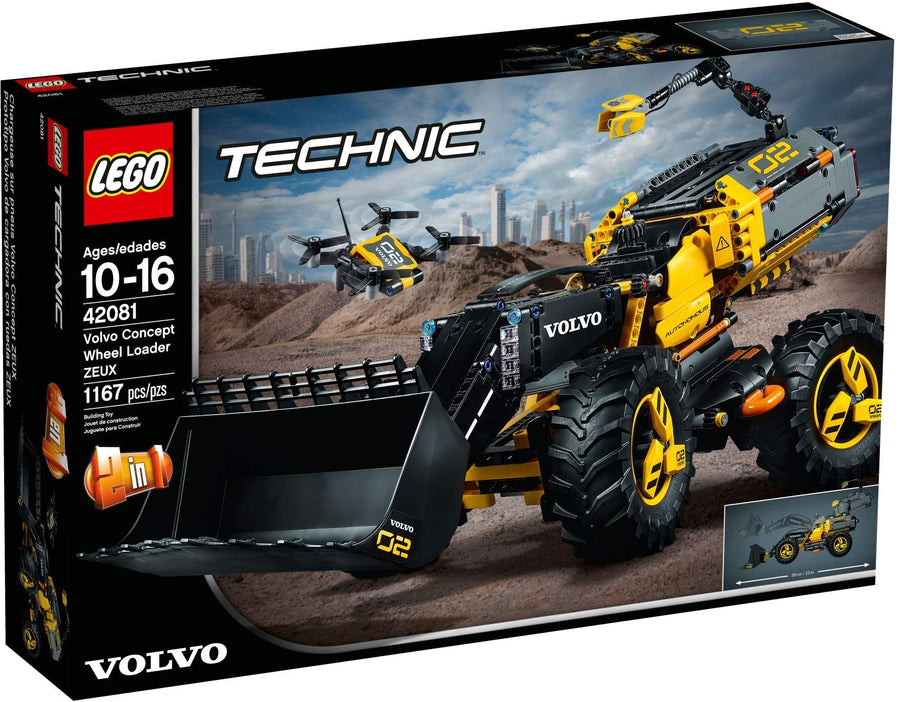 LEGO Technic Volvo Concept Wheel Loader ZEUX 42081 – Retired & Sealed