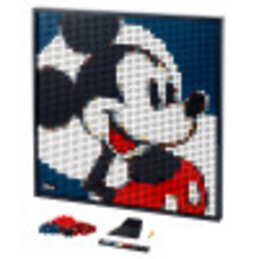 LEGO Art Disney’s Mickey Mouse Craft 31202 – Retired & Sealed
