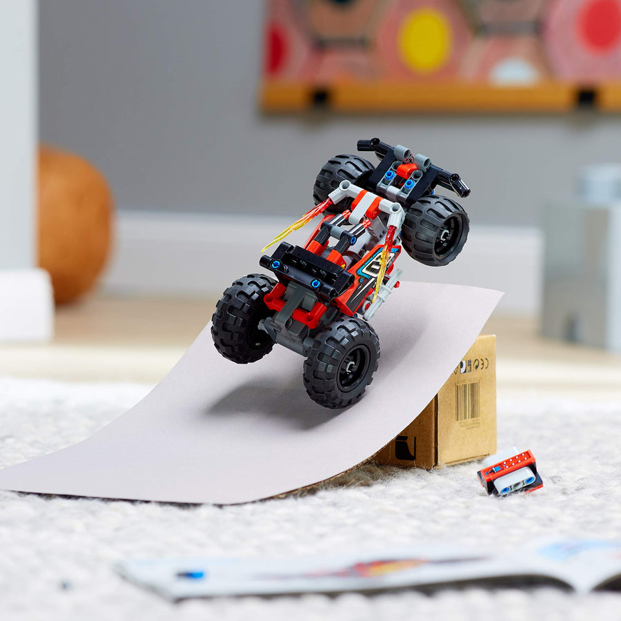 LEGO Technic Rückziehauto, Set für geübte Baumeister 42073 – Retired & Sealed