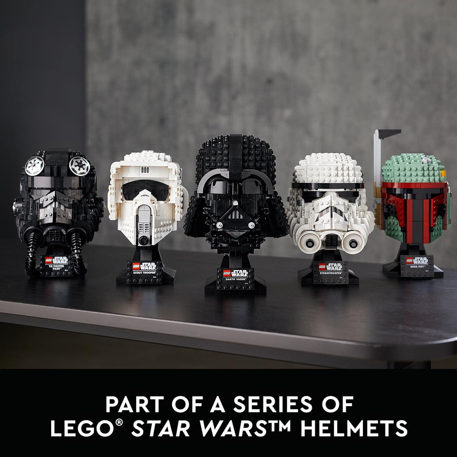 LEGO Star Wars Darth Vader HelmetMask Display 75304 – Retired & Sealed