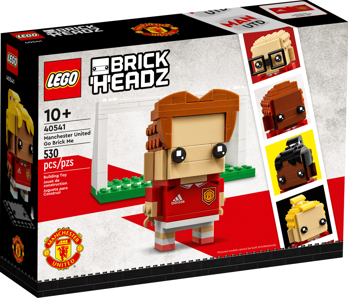 LEGO 40541 BrickHeadz Manchester United - sealed box front