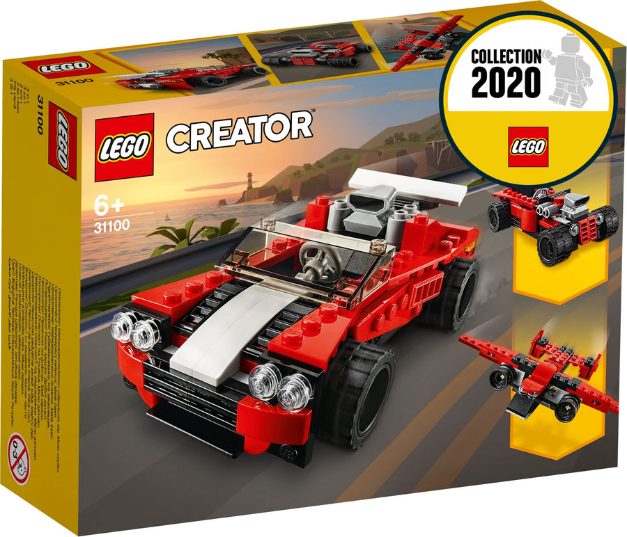 LEGO Creator 3in1 Sports Car - Hot Rod - Plane 31100 – Retired & Sealed