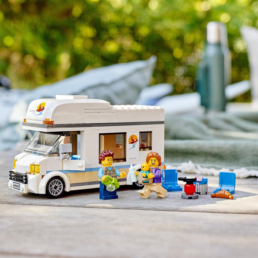 LEGO City Great Vehicles Holiday Camper Van Toy Car 60283 – Retired & Sealed