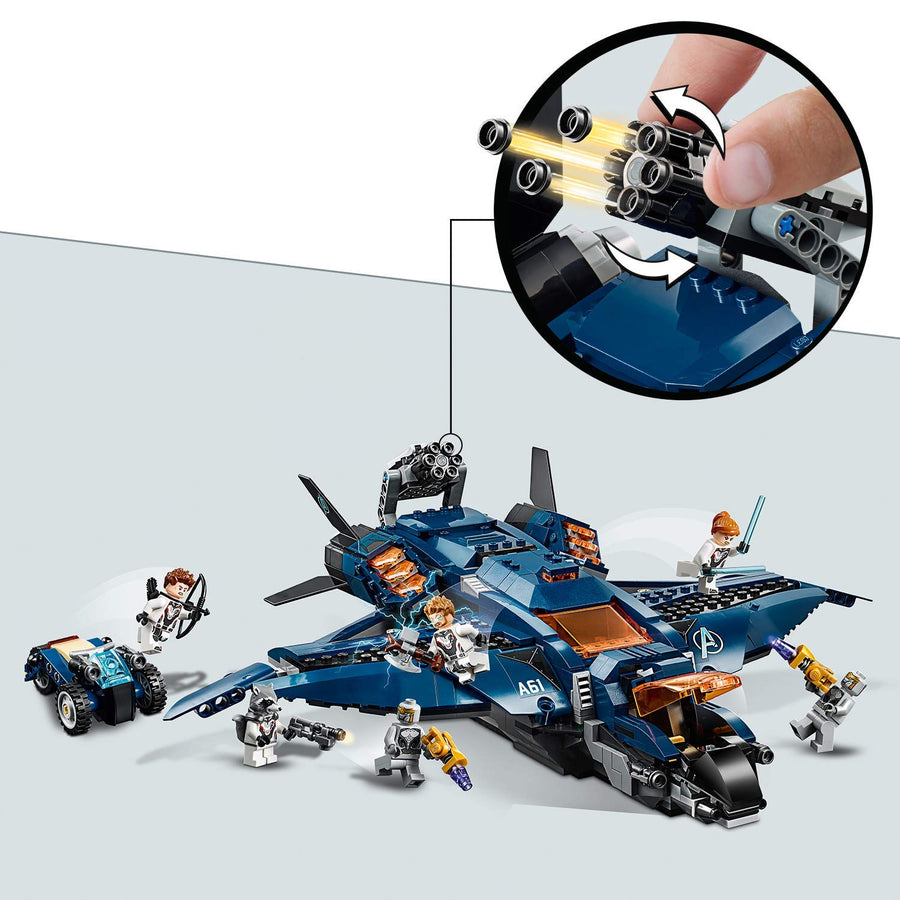 LEGO Marvel Avengers Ultimate Quinjet Plane, Super 76126 – Retired & Sealed