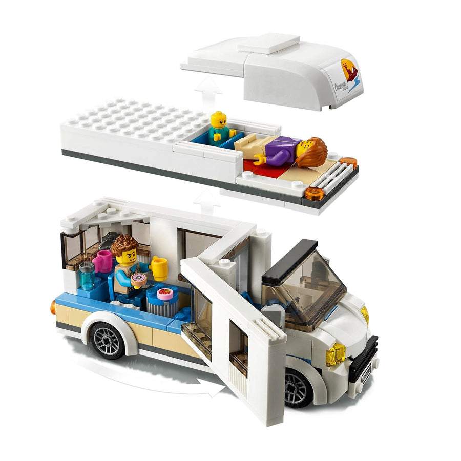 LEGO City Great Vehicles Holiday Camper Van Toy Car 60283 – Retired & Sealed
