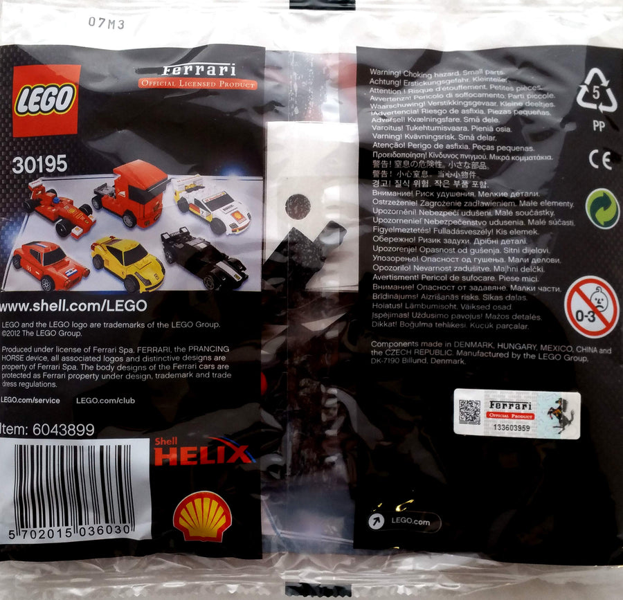 LEGO Ferrari Shell Promo Ferrari FXX Ferrari 30195 – Retired & Sealed