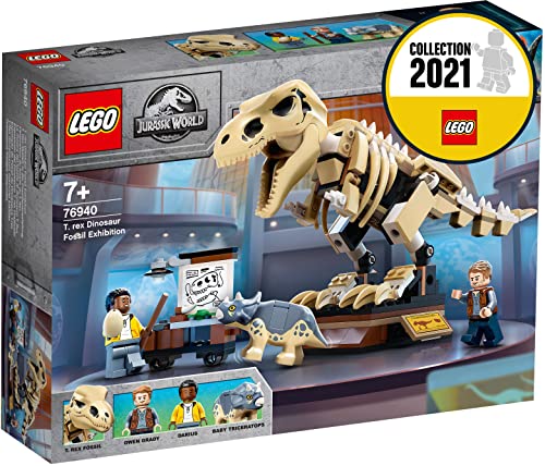 LEGO Jurassic World T. rex Dinosaur Fossil Exhibition 76940 – Retired & Sealed