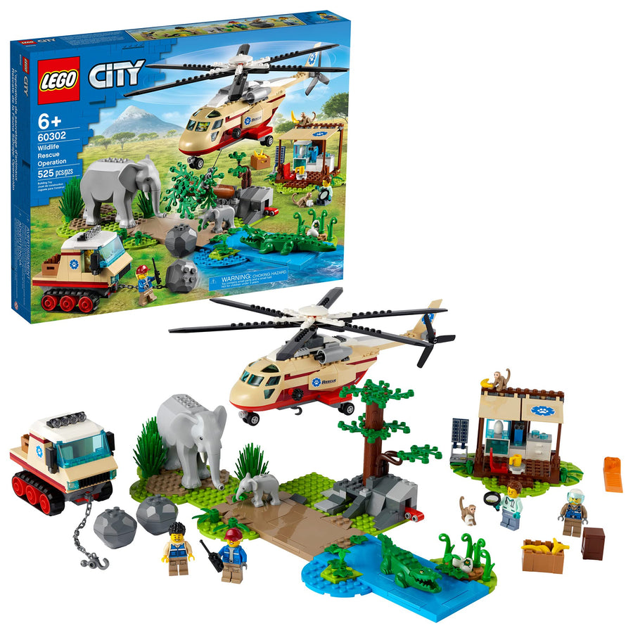 LEGO City Wildlife Rescue Operation 60302 – Retired & Sealed