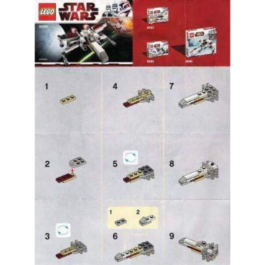 LEGO Star Wars Mini X-Wing Starfighter 30051 – Retired & Sealed