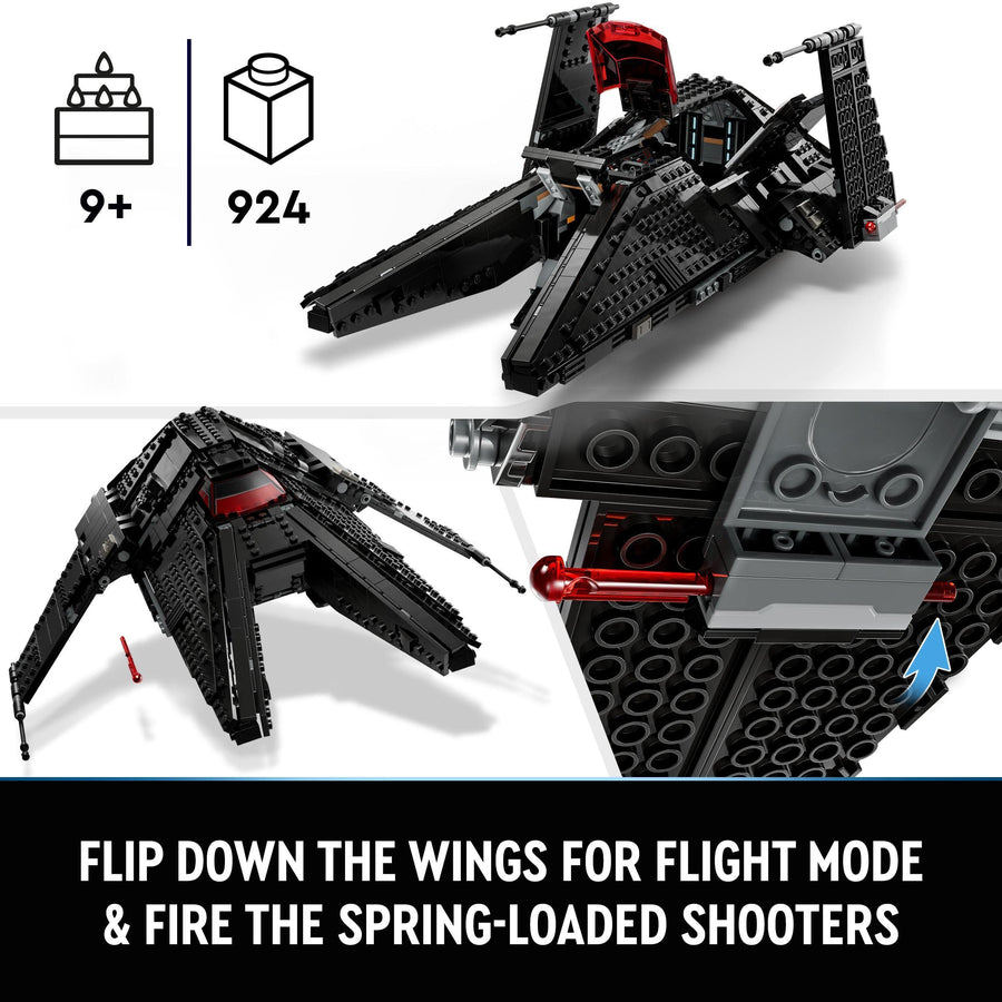 LEGO Star Wars Inquisitor Transport Scythe, Buildable 75336 – Retired & Sealed