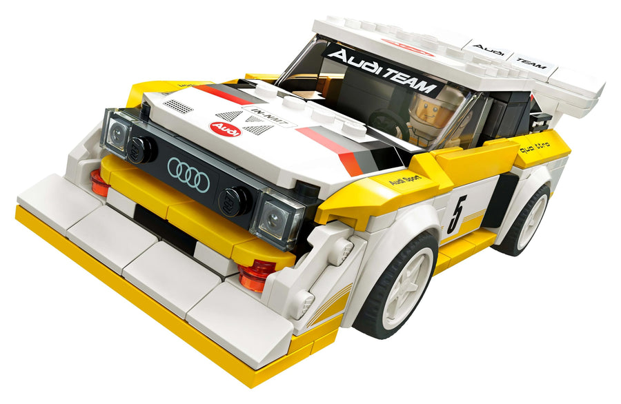 LEGO Speed Champions Audi Sport quattro S1 Racer Toy, 76897 – Retired & Sealed