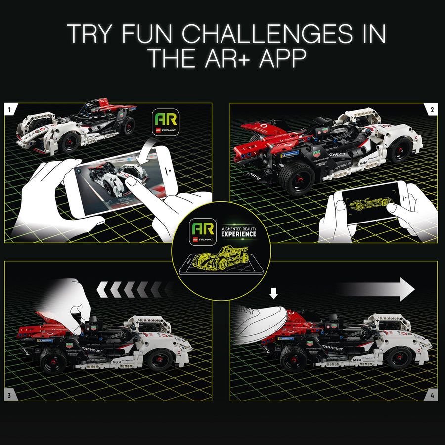 LEGO Technic Formula E Porsche 99X Electric, Pull Back 42137 – Retired & Sealed