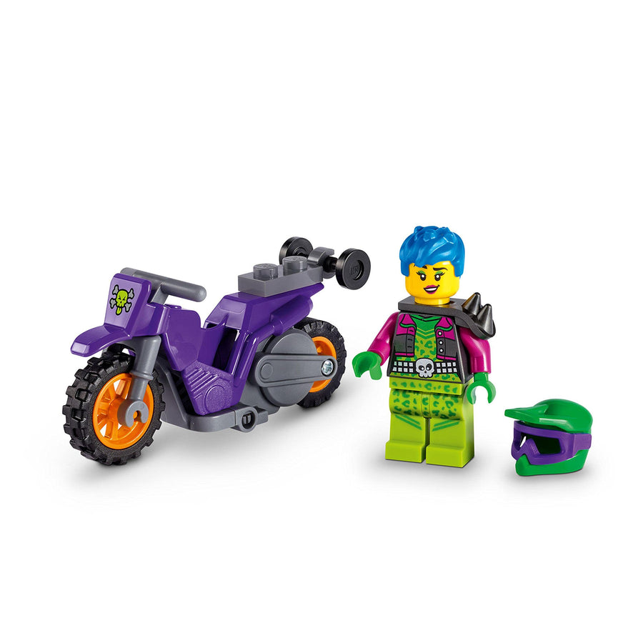 LEGO City Stuntz Wheelie Stunt Bike Set with 60296 – Retired & Sealed