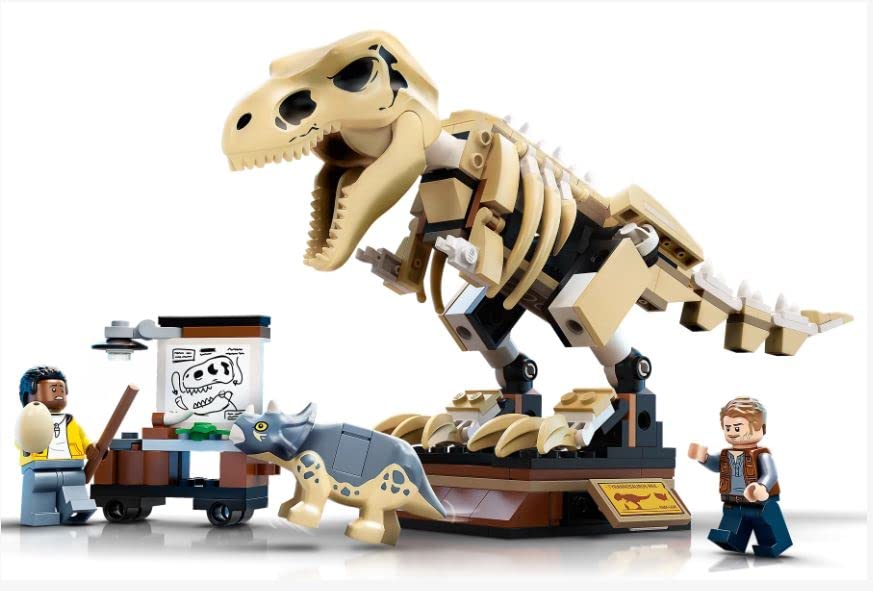 LEGO Jurassic World T. rex Dinosaur Fossil Exhibition 76940 – Retired & Sealed