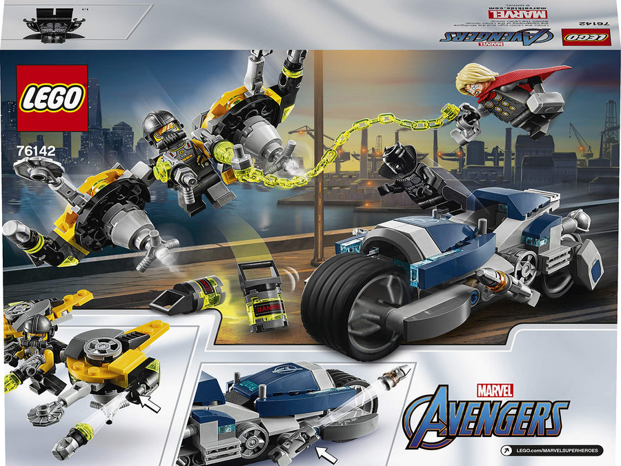 LEGO Super Heroes Marvel Avengers Speeder Bike Attack 76142 – Retired & Sealed