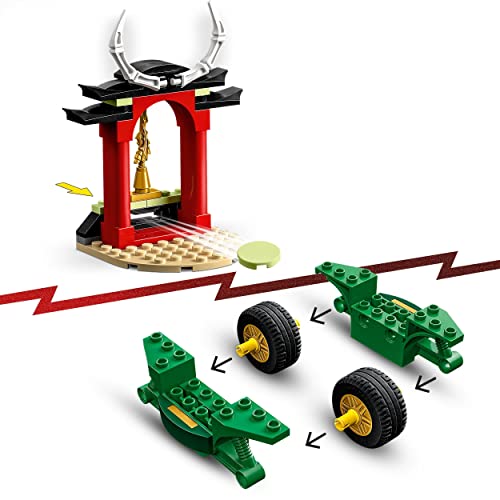 LEGO NINJAGO Lloyds Ninja Motorcycle, Toy for 71788 – Retired & Sealed