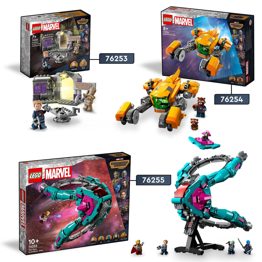 LEGO Marvel Guardians of the Galaxy Headquarters 76253 – Retired & Sealed