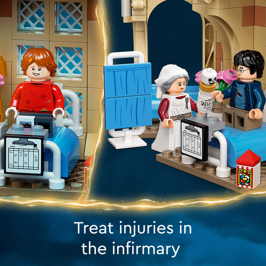 LEGO Harry Potter Hogwarts Hospital Wing Castle Toy 76398 – Retired & Sealed