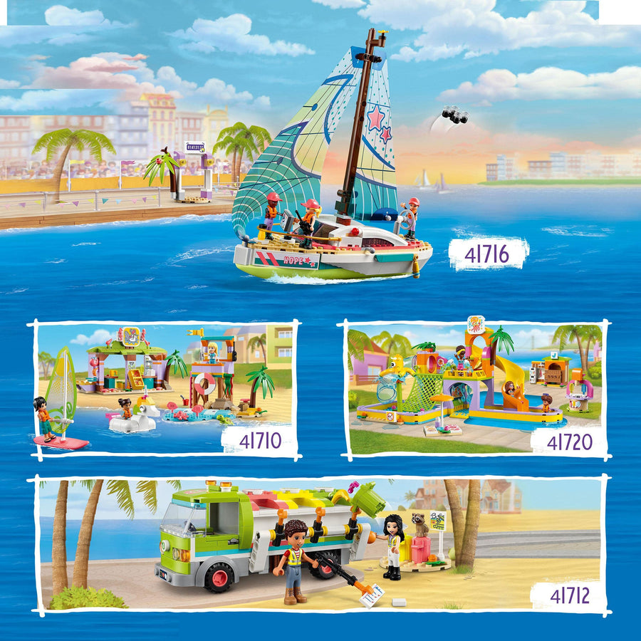 LEGO Friends Recycling Truck Toy with Garbage Sorting 41712 – Retired & Sealed