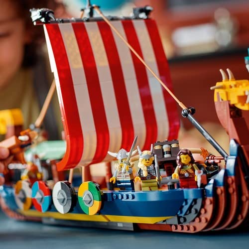 LEGO Creator 3-in-1 Viking Ship and the Midgard Serpent 31132 – Retired & Sealed