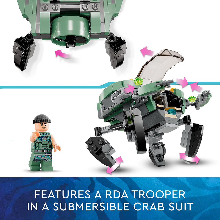 LEGO Avatar Payakan the Tulkun & Crabsuit Buildable 75579 – Retired & Sealed