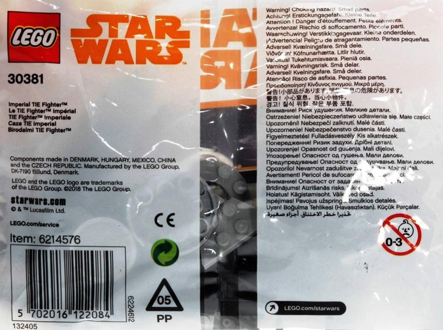 LEGO Star Wars Imperial TIE Fighter 30381 – Retired & Sealed