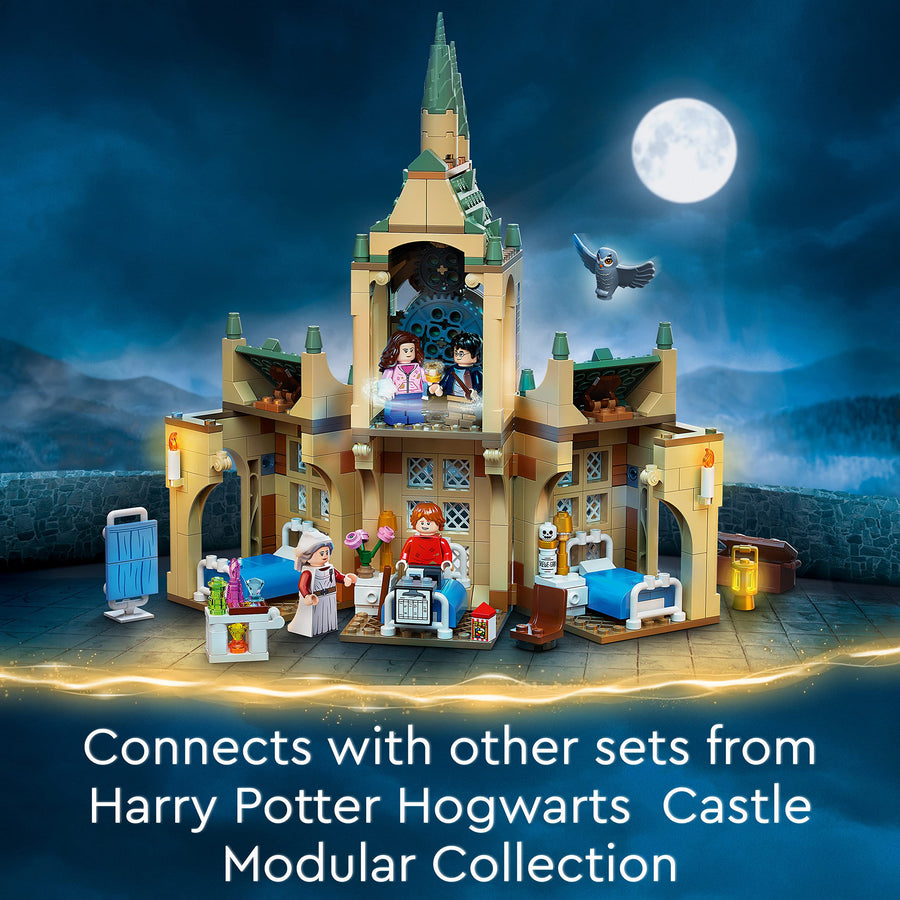 LEGO Harry Potter Hogwarts Hospital Wing Castle Toy 76398 – Retired & Sealed
