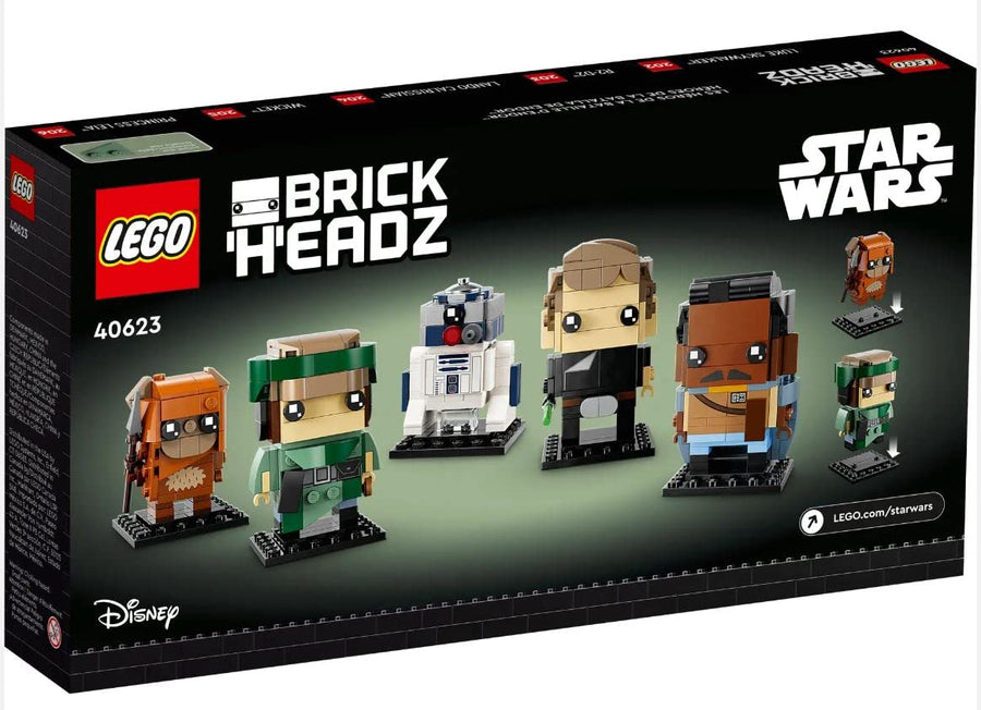 LEGO Star Wars Brickheadz Heroes of the Battle of Endor 40623 – Retired & Sealed