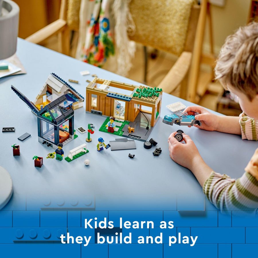 LEGO City Family House and Electric Car 60398 – Retired & Sealed
