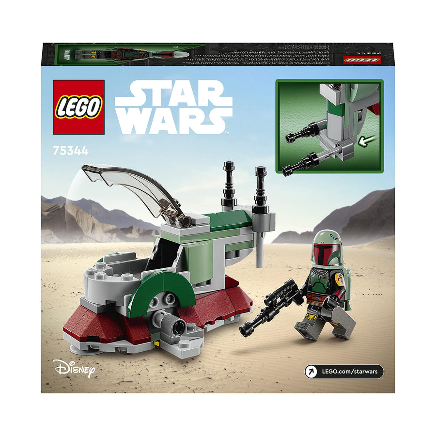LEGO Star Wars Boba Fetts Starship – Microfighter Set, 75344 – Retired & Sealed