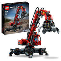 LEGO 42144 Technic Material Handler, Mechanical Model Crane 42144 sealed box view 3