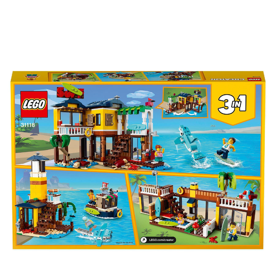 LEGO Creator 3 in 1 Surfer Beach House 31118 – Retired & Sealed