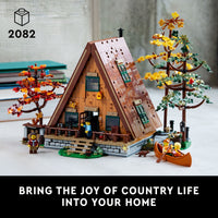 LEGO 21338 A-Frame Cabin 21338 sealed box view 3