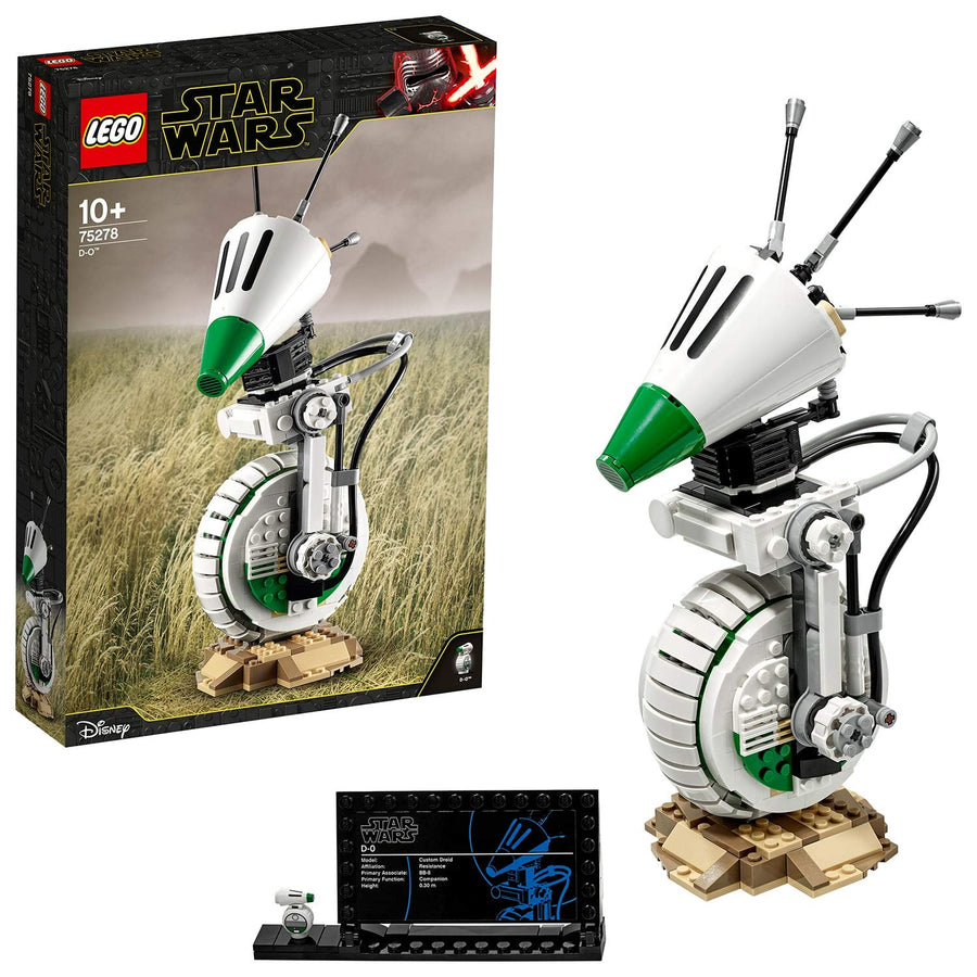 LEGO Star Wars D-O Droid Collectable 75278 – Retired & Sealed