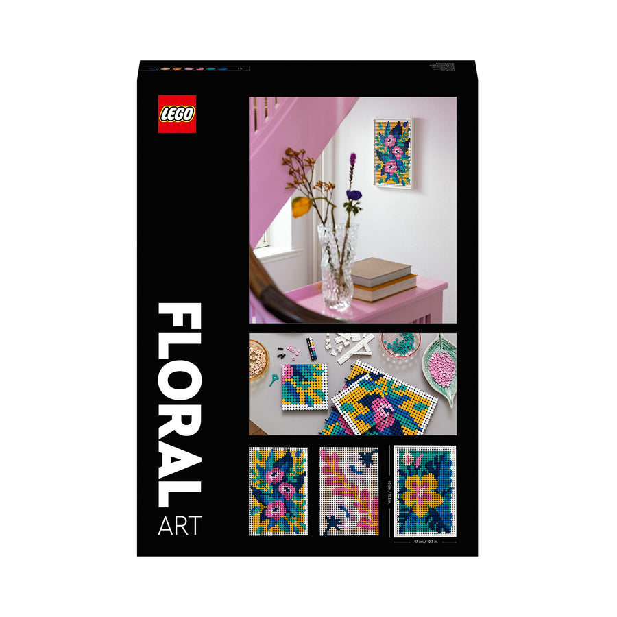 LEGO Art Blumenkunst, 3-in-1 Blumen Dekorationsset, 31207 – Retired & Sealed