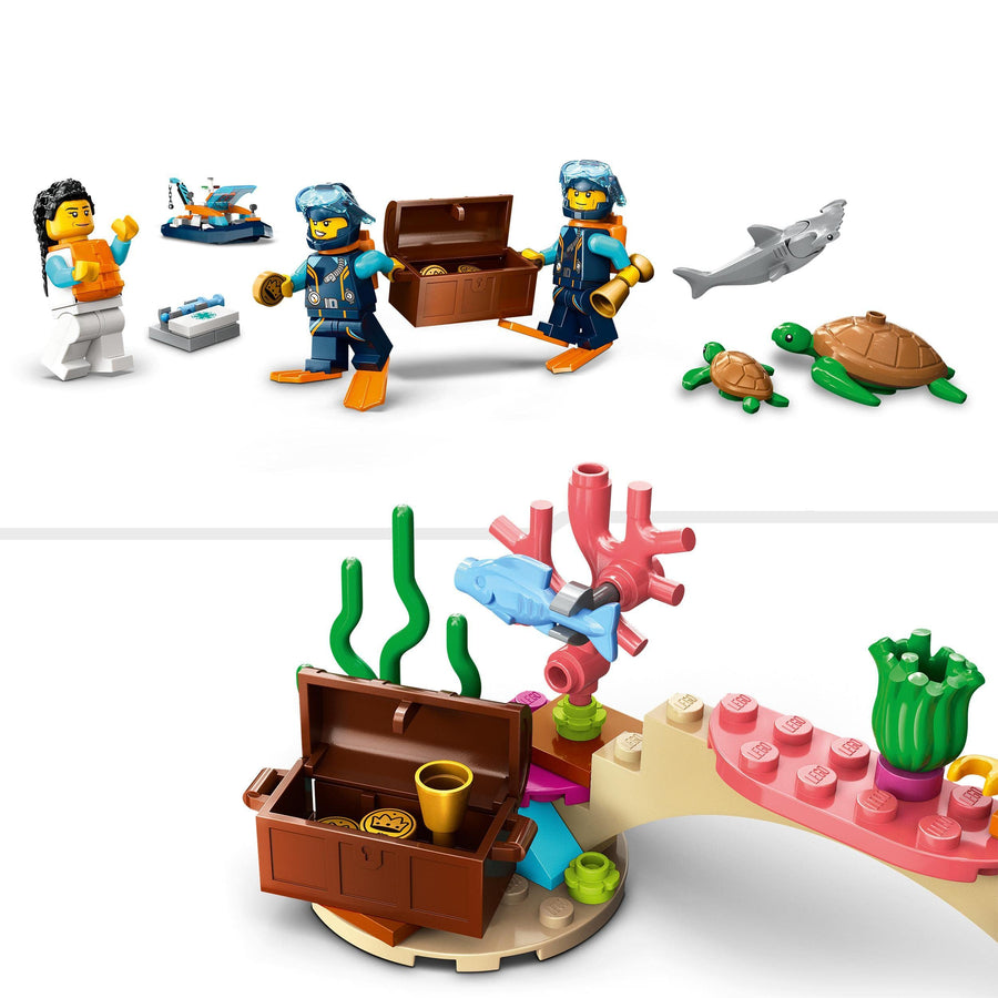 LEGO City Meeresforscher-Boot 60377 – Retired & Sealed