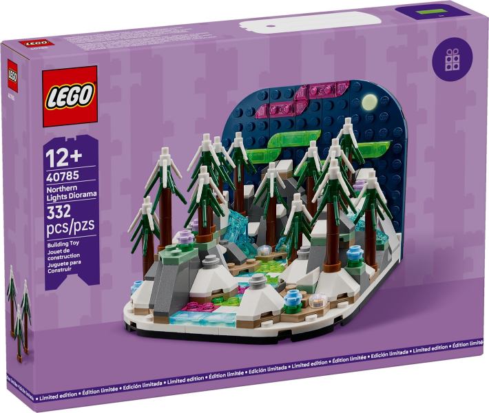 LEGO 40785 Northern Lights Diorama 40785 sealed box front