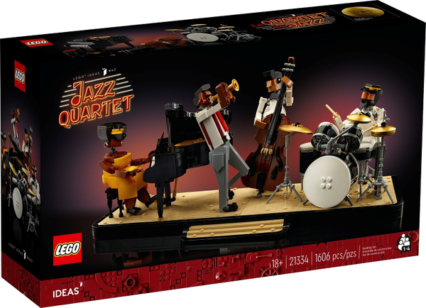 LEGO 21334 Ideas Jazz Quartet 21334 sealed box front