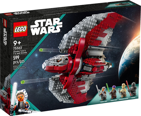 LEGO 75362 Ahsoka Tano's T-6 Jedi Shuttle 75362 sealed box front